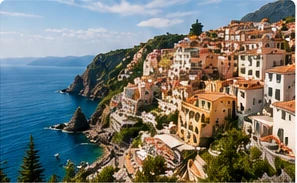 Mediterranean coastal destination
